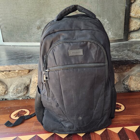 Bikrod Basic Black Travel Backpack - Picture 1 of 16